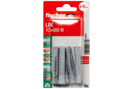 Diblu universal UX 10x60 mm R K NV - 6 buc [1]