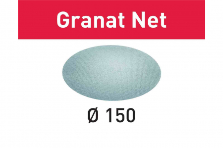 Scule slefuire - Disc abraziv GRANAT NET STF D150 P120 GR NET - set 50 buc