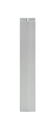 Plinta & inaltator blat - Element imbinare tip H 100 mm pentru plinta PVC, aluminiu