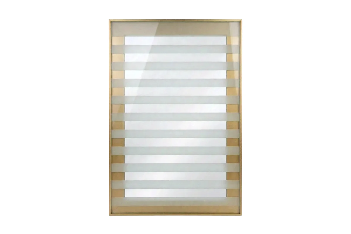 Rame Aluminiu - Rama S02, max. 2500x500 mm, sticla 4 mm, auriu