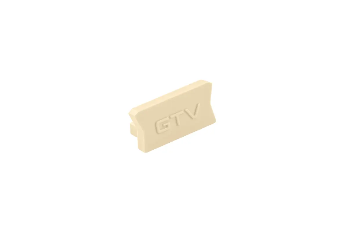 Profil banda LED - Capac lateral profil LED MINI aplicat, auriu (10 buc.)