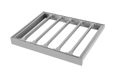 Fara Categorie - Suport pantaloni ROYAL 600 mm, soft-close, 25 kg, gri