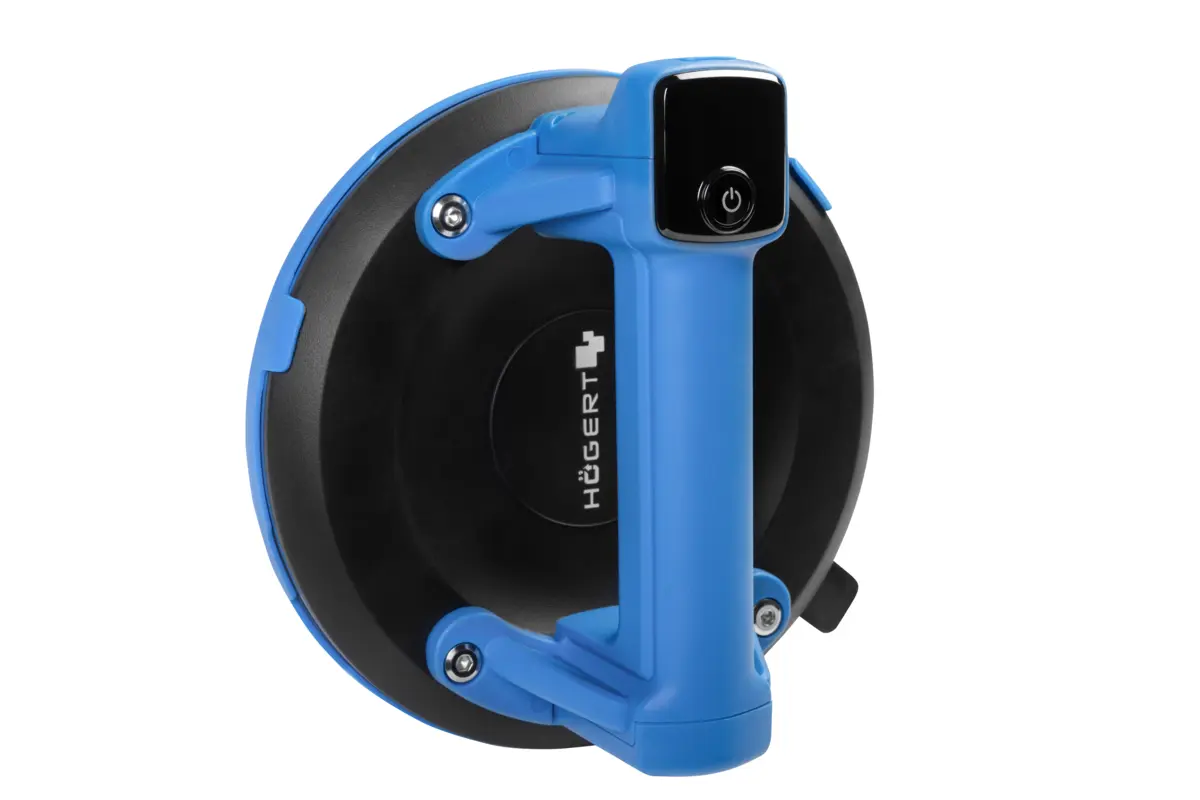 Ventuza cu acumulator, Ø200 mm, 150 kg, display LCD [1]