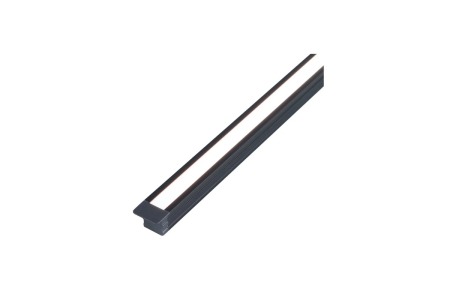 Profil LED incastrat VELA, 12V, banda LED FREE CUT inclusa, 12W/m, 4000K, 3 m, grafit [1]