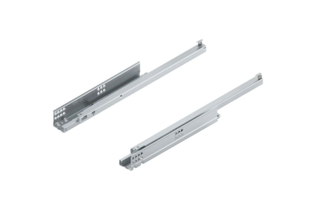 Плъзгачи за чекмеджета на мебелите - Glisiera TANDEM TIP-ON extractie partiala, 450 mm, pal 18 mm, 30 kg