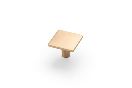 ACCESORII MOBILA - Buton mobila PLATO, 30x22 mm, ZnAl, auriu periat