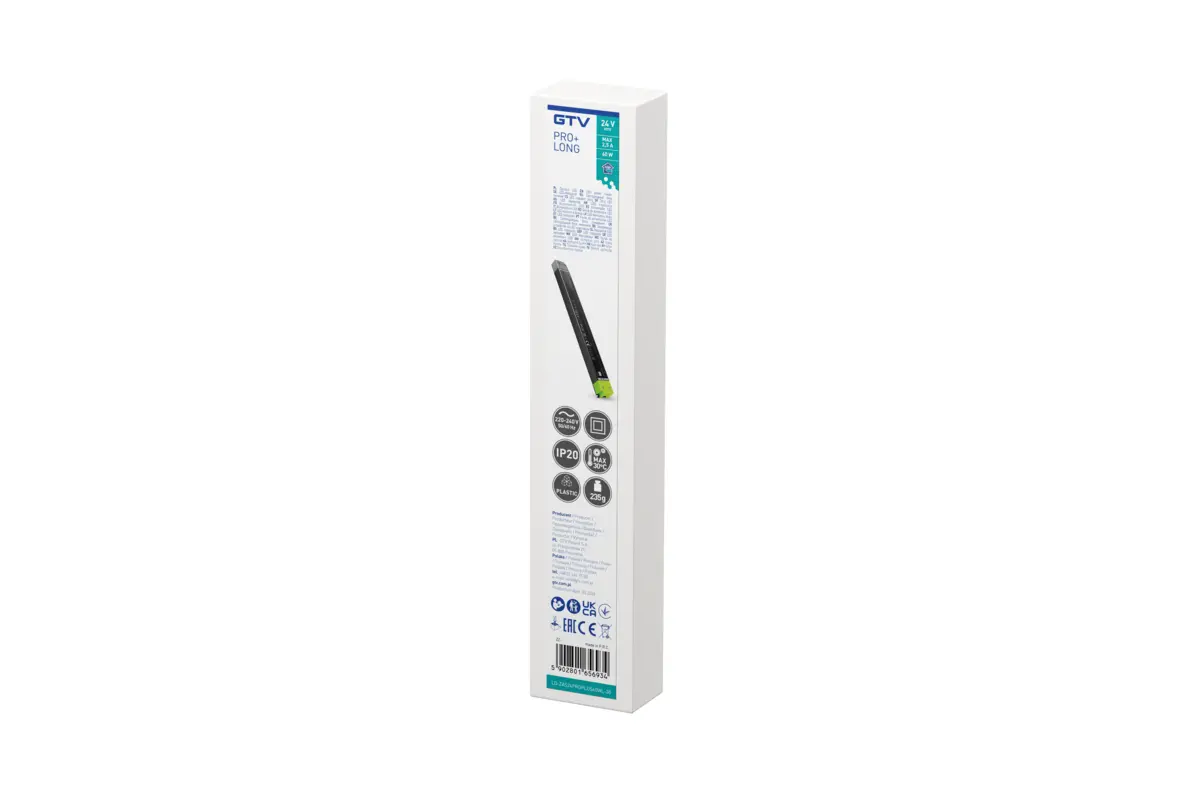 Transformator LED PRO+ LONG, 24V, IP20 [2]