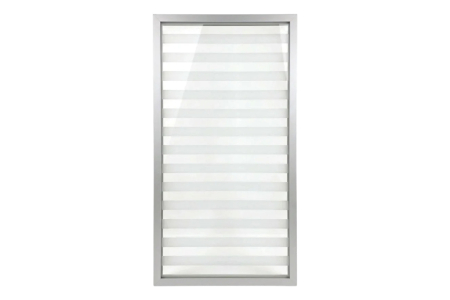 Rame Aluminiu - Rama S01, max. 2000x500 mm, sticla 4 mm, gri