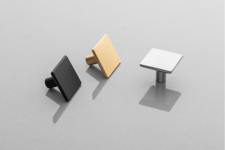Buton mobila PLATO, 30x22 mm, ZnAl, auriu periat [3]