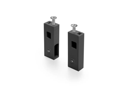 Accesorii dressing - Suport lateral bara haine DUO, suspendat, set 2 buc, antracit