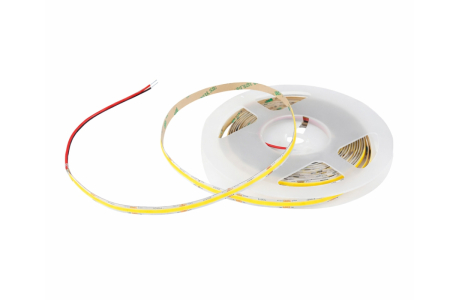 Benzi LED - Banda LED COB SHINE 12V, 40W, 8 mm, 3200K, lumina calda, 5 m