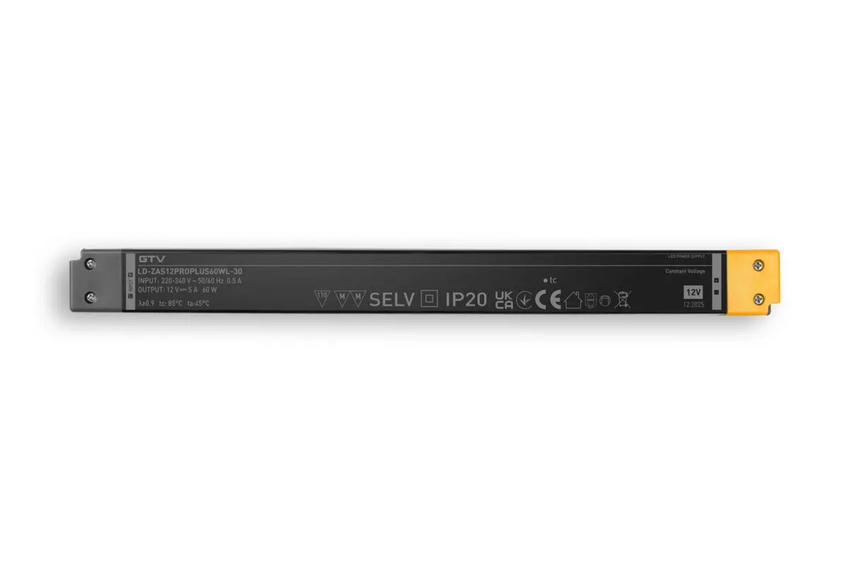 Transformator LED PRO+ LONG, 12 V, IP20 [1]