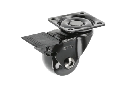 Fara Categorie - Rotila cu frana CALIBRO Ø35 mm, neagra