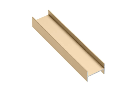 Profile dressing - Profil tip H 18 mm pentru dressing, 3 m, auriu