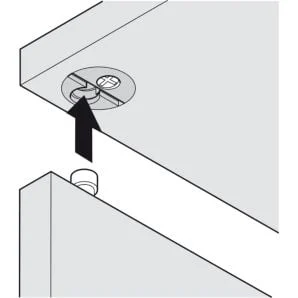 Carcasa demontabil de colt 25 mm, antracit [1]
