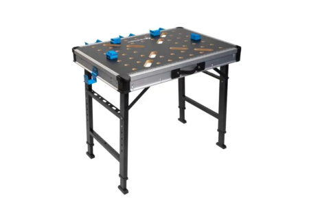 Alte scule & unelte - Banc de lucru multifunctional, pliabil, 450 kg, 845 x 598 x 735-885 mm