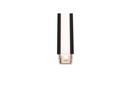 Profil LED incastrat VELA, 12V, banda LED FREE CUT inclusa, 12W/m, 4000K, 3 m, grafit [3]