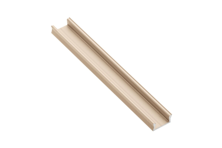 Profil banda LED - Profil LED aplicat MINI, 3 m, auriu