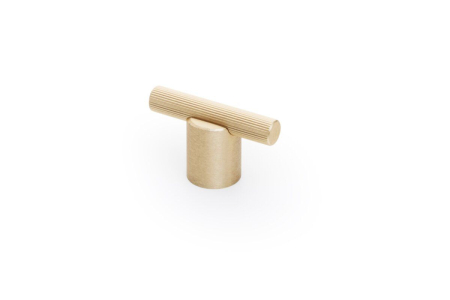 Butoni mobila - Buton mobila LINEA, 50x30 mm, Al, brushed gold