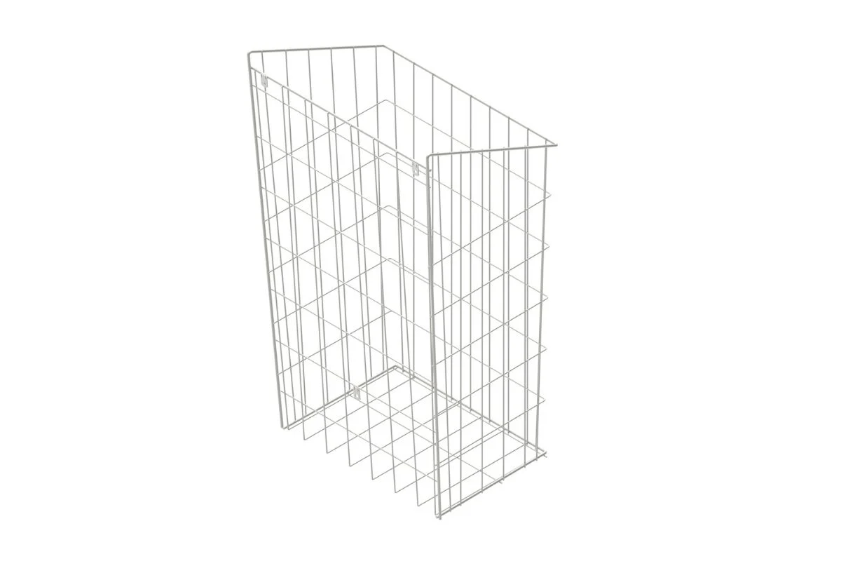 Alte accesorii mobila - Cos rufe inclinat 500 mm, alb - FARA balama