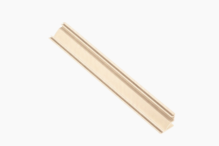 Profil banda LED - Profil LED aplicat GLAX, de colt, 3 m, auriu