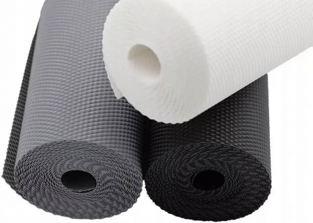Folie de protectie antialunecare pentru sertare, 5000x480 mm, negru mat [2]