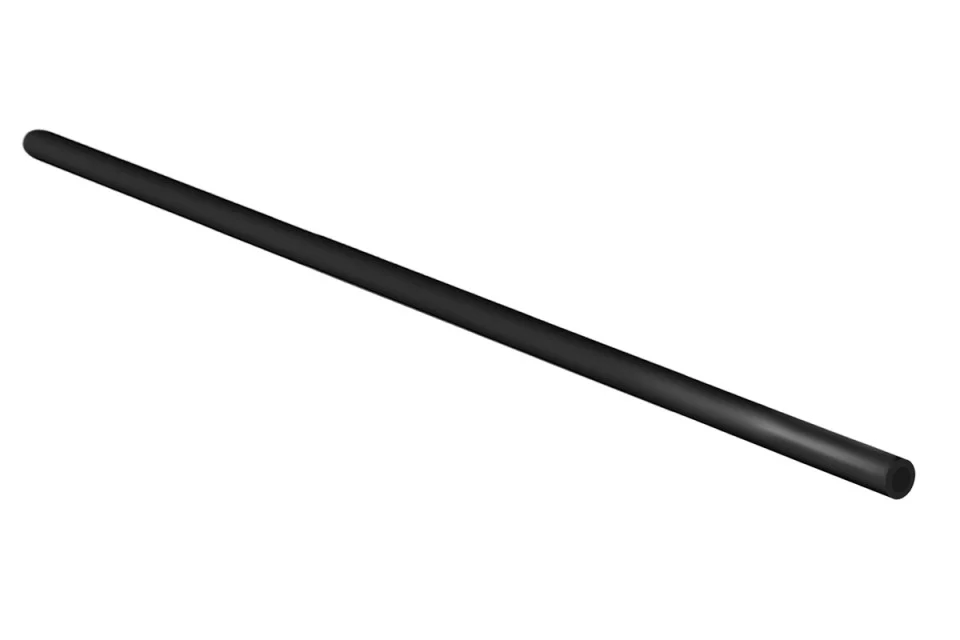 Garnitura din cauciuc pentru profil de margine GLAX, 10 m, negru mat