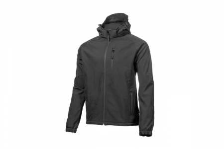 ECHIPAMENTE DE PROTECTIE - Geaca cu gluga DITTER, softshell, neagra