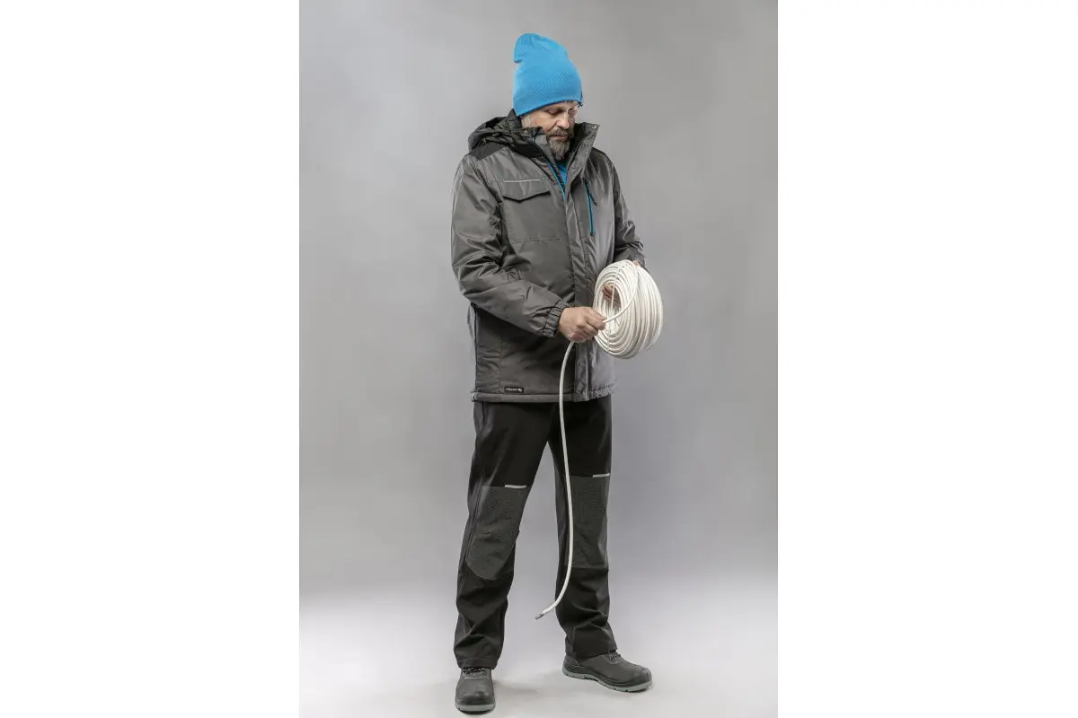 Geaca cu gluga REN, antracit, L [3]