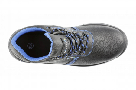 Ghete piele ZORGE S3 SRC, negre [3]