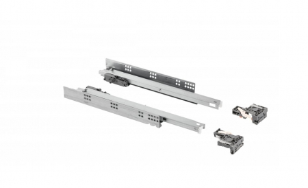 FERONERIE MOBILA - Glisiera Modern Slide Pro Push to Open, reglaj 3D, 35 kg, extragere totala, pal 18 mm