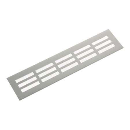 ОБКОВ за МЕБЕЛИ - Grila ventilatie aluminiu 100x1000 mm, gri
