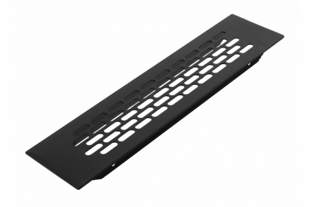 Alte accesorii mobila - Grila ventilatie aluminiu, negru mat