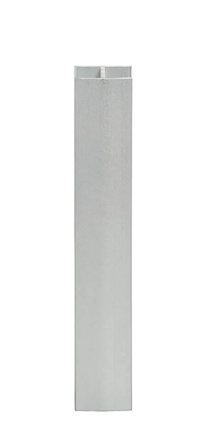 ОБКОВ за МЕБЕЛИ - Imbinare/ prelungire plinta H150 mm, PVC, gri aluminiu