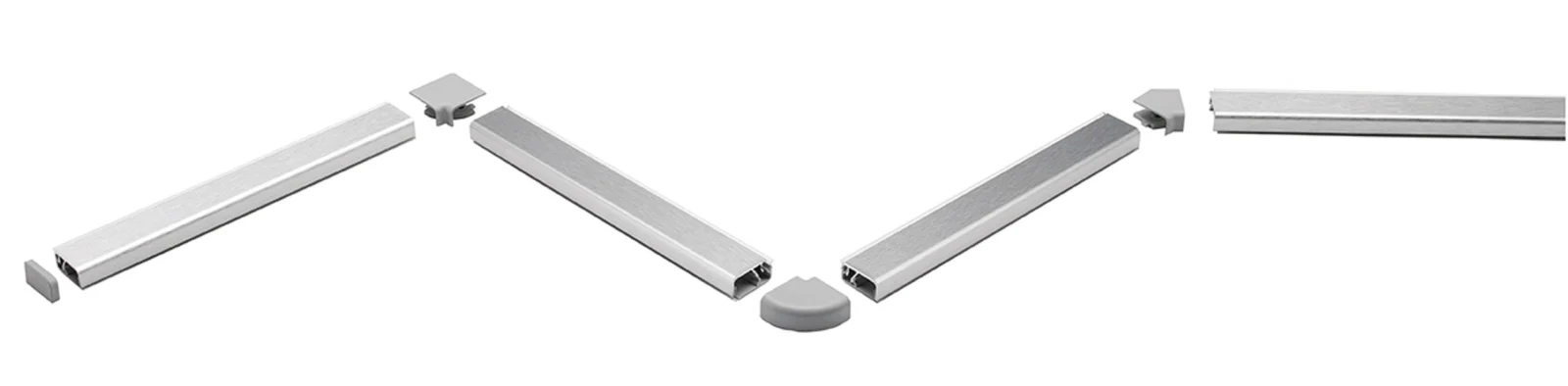 Inaltator blat rectangular 11x24 mm, 4 m, finisaj inox [1]