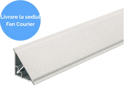 Кухненски плот и первази - Inaltator blat triunghiular 30x30 mm, 4 m, aluminiu periat