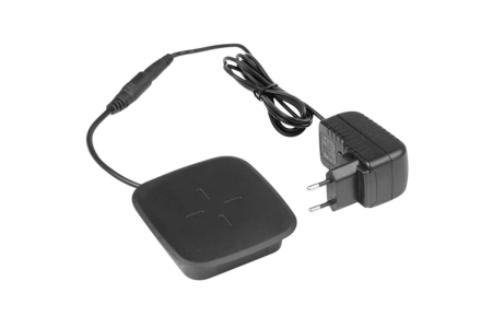 GNIAZDA MEBLOWE - Incarcator wireless SQUARE 10W, incastrabil, 70x70 mm, negru