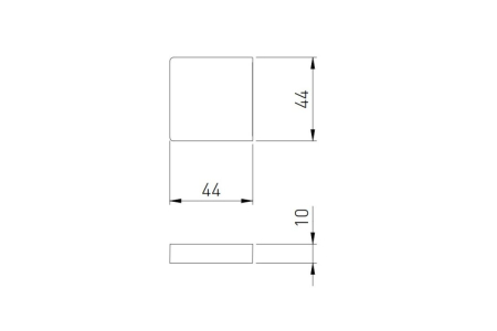 Intrerupator banda LED SKY DOOR wireless, 12V/24V, negru [5]