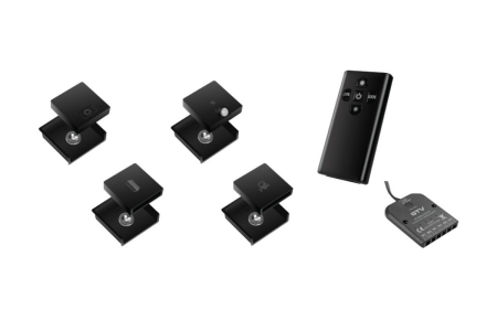 Intrerupator banda LED SKY TOUCH wireless, 12V/24V, dimabil, negru [3]