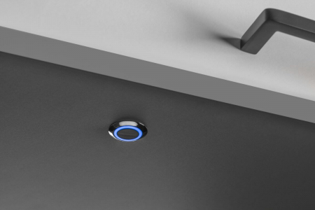 Intrerupator cu touch dimabil pentru banda led, dimabil, cromat [1]