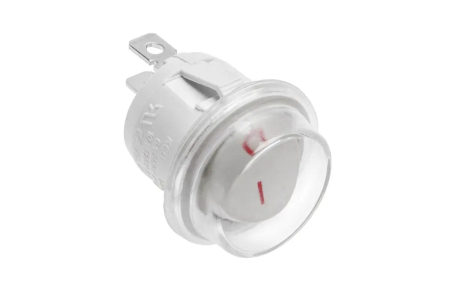 Intrerupator banda LED - Intrerupator etans cu protectie din cauciuc IP44, max. 750W, 6A, alb