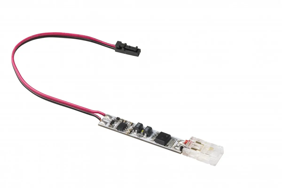 LED szalag kapcsoló - Intrerupator touch cu montaj in profil, dimabil, 12V/24V, cablu 15 cm inclus