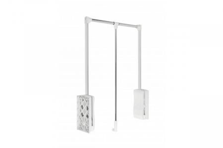 ОБКОВ за МЕБЕЛИ - Lift haine reglabil 875-1200 mm, alb
