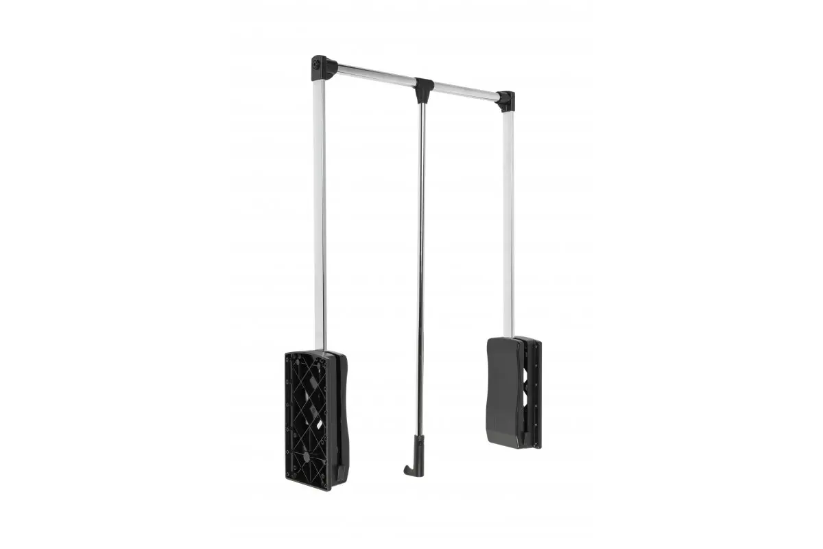 FERONERIE MOBILA - Lift haine reglabil 875-1200 mm, crom - negru