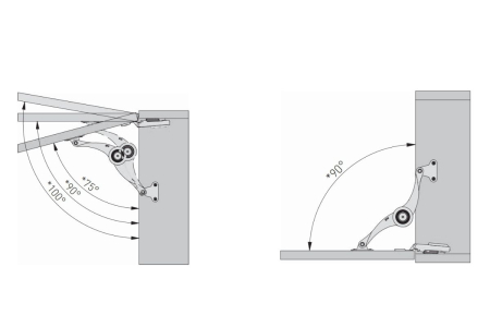 Limitator (piston) tip foarfeca DESIGN, crom [1]