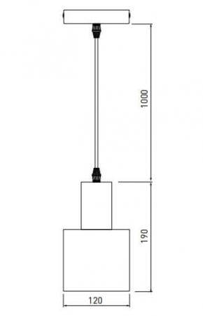 Lustra SELVIA 12 cm, 40W, 1xE27, gold [2]