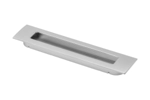 Manere mobila - Maner mobila ingropat E6 128 mm, aluminiu