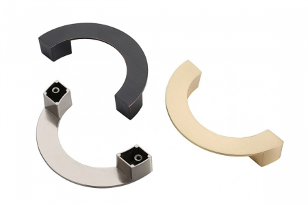 Maner mobila BRON 96 mm, brushed gold [2]