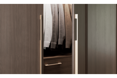Maner mobila EXTEND, brushed gold [1]