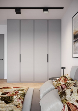 Maner mobila GROOVE 160 mm, negru mat [3]